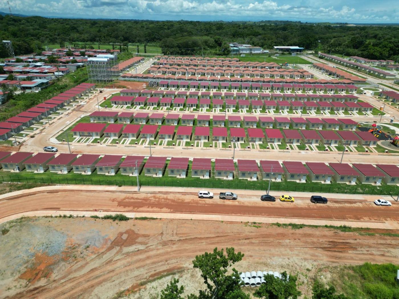 Vista aérea, Puertas de Galicia, Residencial Viñas